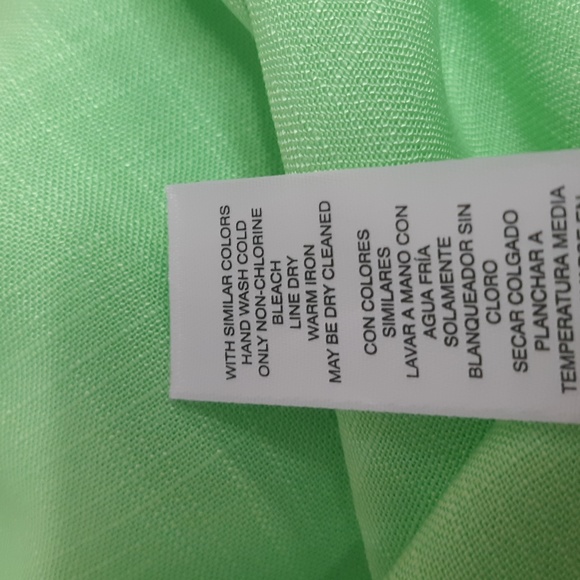 Chico's Bright Green Blouse - Picture 8 of 8